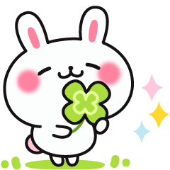 Rabbit attentive Animation