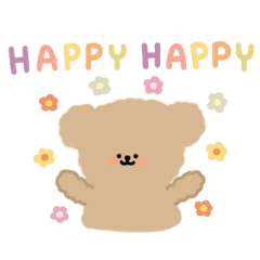 Happy BonBon bear