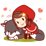 Little Red Riding Hood & Wolf Animated