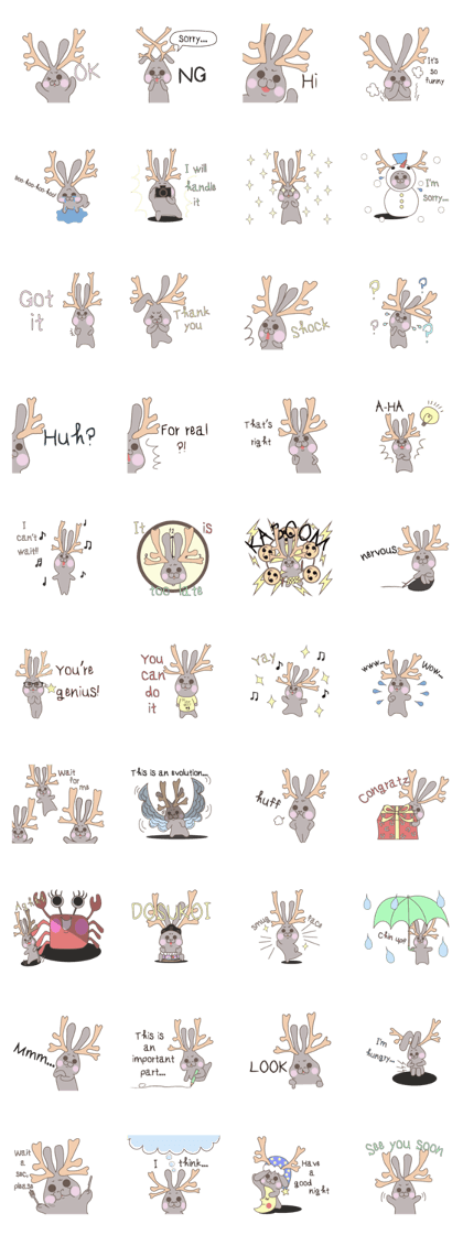 Jackie the Jackalope English ver.