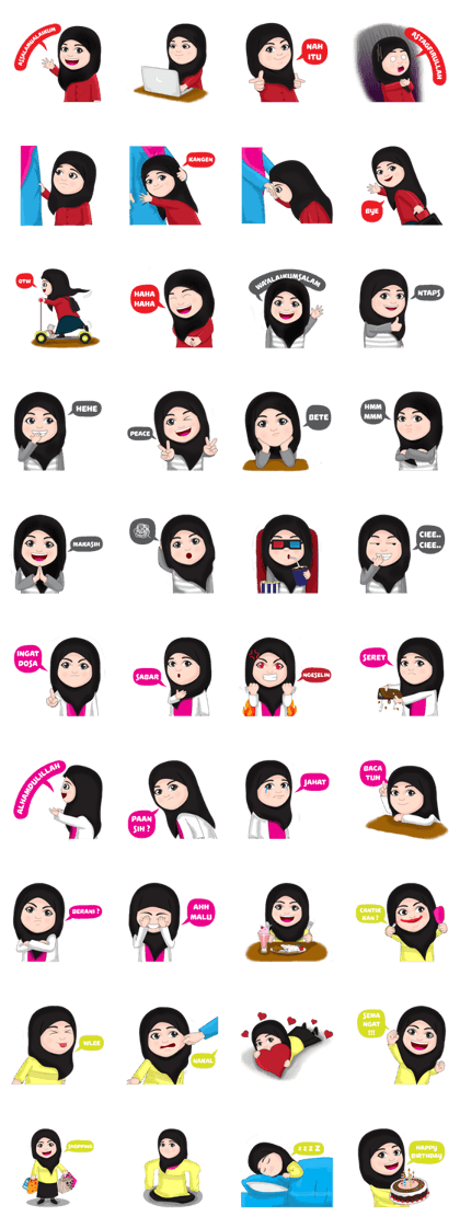 Funny Hijab Rere