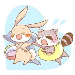 LOVE!Raccoons&Rabbit4