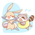 LOVE!Raccoons&Rabbit4
