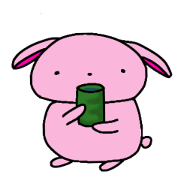 a rabbit "Omano" Sticker 2