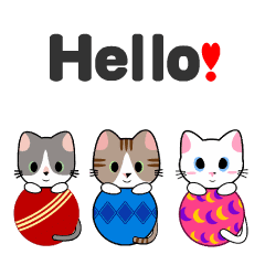 Temari Cat 2 (animated)