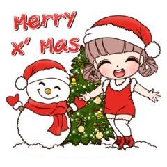 Merry Christmas with santa Nami(TS)
