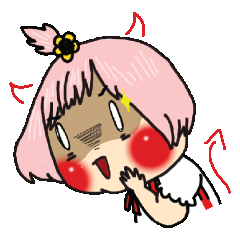 Milkshake girl the cheek red. V.Japan