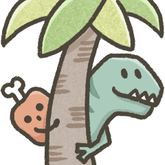 Nick & Dinosaurs (Daily Sticker)