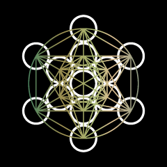 神聖幾何学（メタトロンキューブ02）
