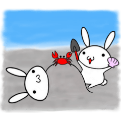 so cute rabbit usakichi.5 Summer ver