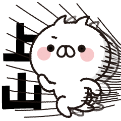 [Kamiyama] BIG sticker! Full power cat