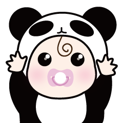 cute Panda Baby