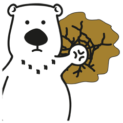 Aimi & Toshi : Ken white bear powerful