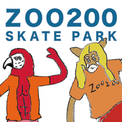 土星飯糰♥ZOO200 SKATE PARK♥滑板動物園