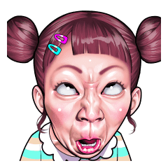 Funny Face Collection Line Stickers Line Store