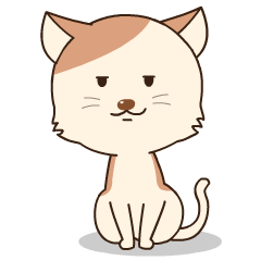 Lovely cat is chic