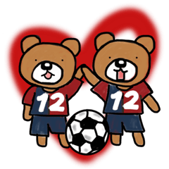 K's supporters football Sticker