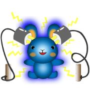 Blue Rabbit's powerful and happy day