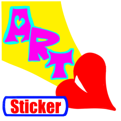 ART Sticker (English version)