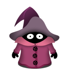 Cute Little Wizard stickers (animated)