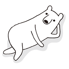 Polar bear of loose character -second-