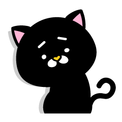 Everyday Black cat