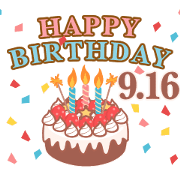 Move! Birthday celebration [Sep 1-16]