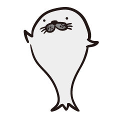Cute seal daily life sticker 2