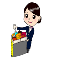客室乗務員のスタンプ Line スタンプ Line Store