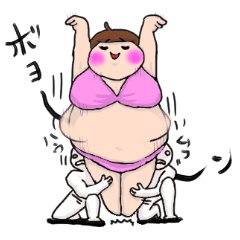 Sticker For Chubby Girls Line Stickers Line Store