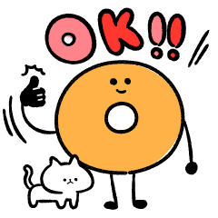 Donuts and Cat