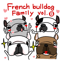 French bulldog family8