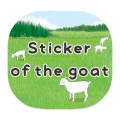 Sticker of the goat [English]
