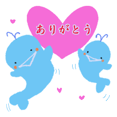 Everyday healing cute whale brothers