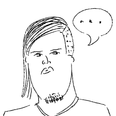 face and Speech bubble