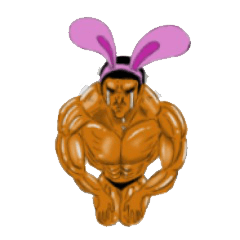 gentlemen with rabbit ears