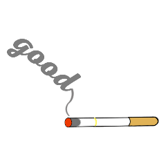 tobacco's smoke message