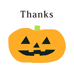 ハロウィン かぼちゃ と 英語 English Line スタンプ Line Store