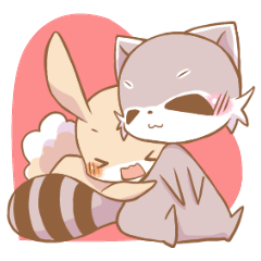 LOVE!Raccoons&Rabbit5