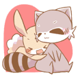 LOVE!Raccoons&Rabbit5