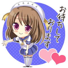 駐車場で働く 海香ちゃんスタンプ Line スタンプ Line Store 駐車場で働く 海香ちゃんスタンプ Line スタンプ Line Store