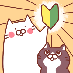 Twin cats nyansuke&kojiro for Beginners