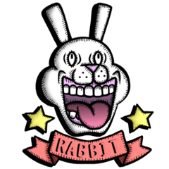 Gums bare rabbit