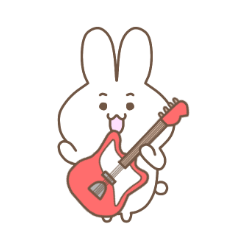 Everyday use! White rabbit:)English ver.