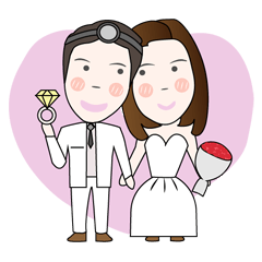 Haa-nee Wedding Series Aum & A