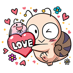 Tumurin and Namerin of Love sticker