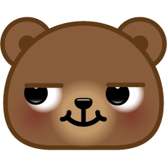 咖啡熊 4 (臉部表情)