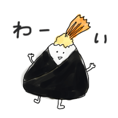 Tenpura Onigiri Sticker