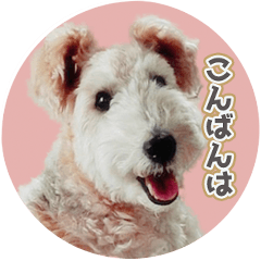 Tsubuan's good friend terrier sticker