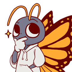 Cool kid Butterfly Mirai